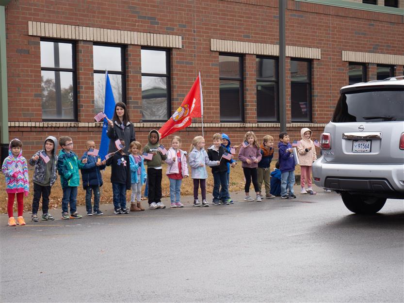 Students celebrate Veterans Day